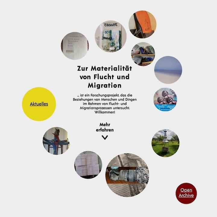 Teaser: Materialität der Migration