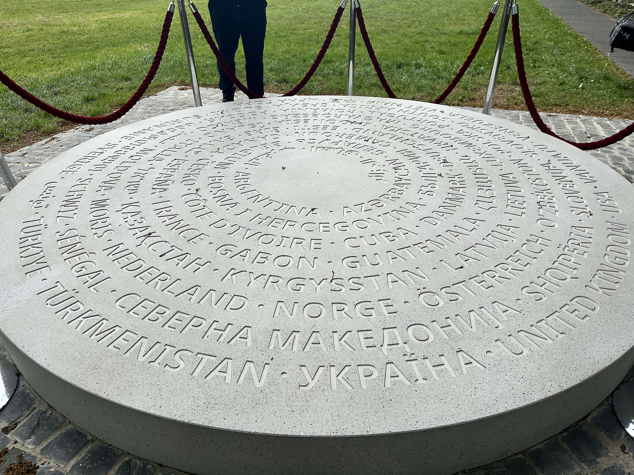 Inauguration of the new monument, Neuengamme, 04.05.2025